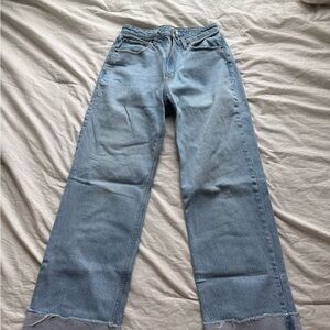 Abercrombie & Fitch Light Blue 90s Relaxed Jeans